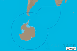 C-MAP AF-N003 - Antarctica - MAX-N - OCeana - Wide
