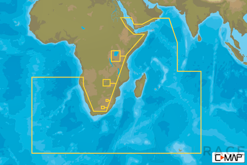 C-MAP AF-N209 - South - East Africa - MAX-N - Africa - Wide