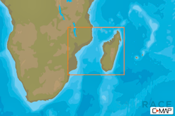 C-MAP AF-N218 : Mozambique Channel and Madagascar