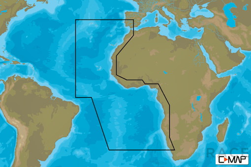 C-MAP AF-Y210 - North - West Africa - MAX-N+ -Africa-Wide