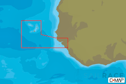 C-MAP AF-Y214 : Capo Verde and Guinea Bissau