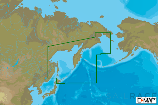 C-MAP AN-N013 - Kamchatka Peninsula & Kuril Is. - MAX-N - Asia - Wide