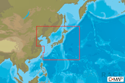 C-MAP AN-N204 : Japan  and North and South Korea