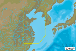 C-MAP AN-N241 - Wenzhou To Yellow Sea - MAX-N - Asia - Local