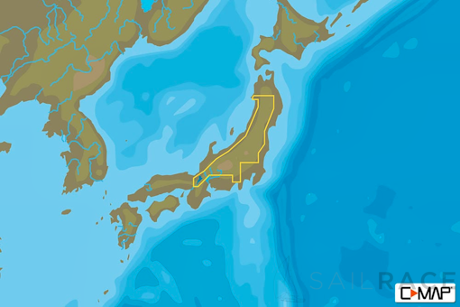 C-MAP AN-N252 - Japanese Lakes  - MAX-N - Asia - Local