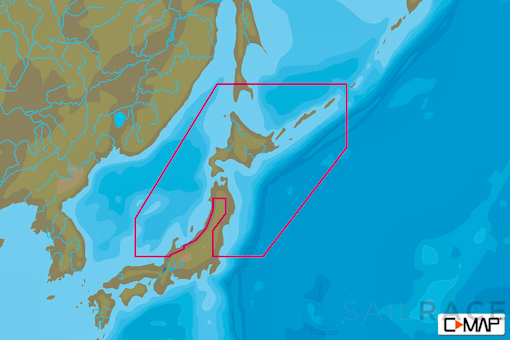 C-MAP AN-Y250 - Northern Japan - MAX-N+  - Asia - Local