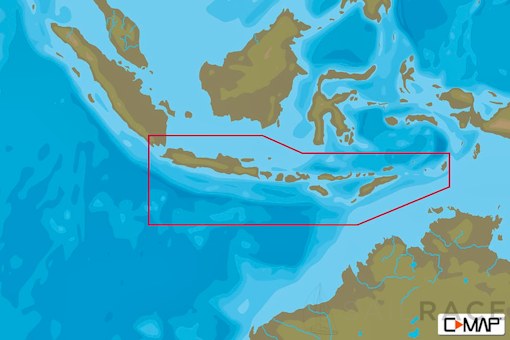 C-MAP AS-Y221 - Southern Indonesia - MAX-N+  - Asia - Local