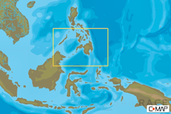 C-MAP AS-Y223 - Southern Philippines - MAX-N+  - Asia - Local
