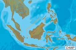 C-MAP AS-Y225 : Eastern Malaysia