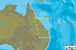 C-MAP AU-N262 : Tweed River To Mackay
