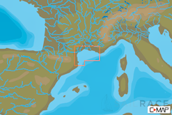 C-MAP EM-N141 : MAX-N L: GULF OF LION : Mediterranean and Black Sea - Local