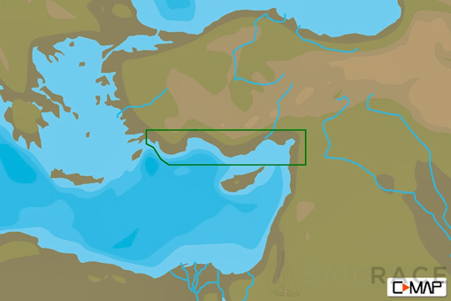 C-MAP EM-N150 : MAX-N L: EKINCIK TO ULUCINAR : Mediterranean and Black Sea - Local