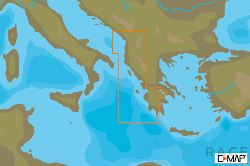 C-MAP EM-N151 : MAX-N L: GREECE WEST COASTS