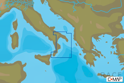 C-MAP EM-N153 : MAX-N L: GIOIA TAURO TO BARI : Mediterranean and Black Sea - Local