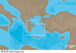C-MAP EM-Y128 : Central Aegean Sea