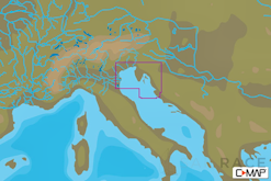 C-MAP EM-Y152 : MAX-N+  L RAVENNA TO PAKOSTANE : Mediterranean and Black Sea - Local