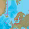 C-MAP EN-D050 - Northern & Central Europe - 4D -European - Continental