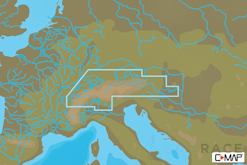 C-MAP EN-N068 : Central European Lakes