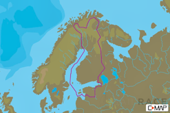 C-MAP EN-N326 : Finland Lakes