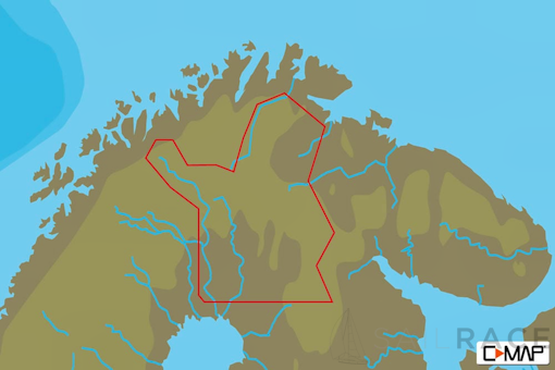 C-MAP EN-N329 : MAX-N L: FINLAND LAKES NORTH : Freshwaters West Europe - Local