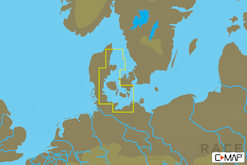 C-MAP EN-N332 : MAX-N L: LIMFJORDEN TO SWINOUJSCIE : North and Baltic Seas - Local