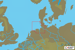 C-MAP EN-N334 : MAX-N L: EEMSHAVEN TO SYLT : North and Baltic Seas - Local