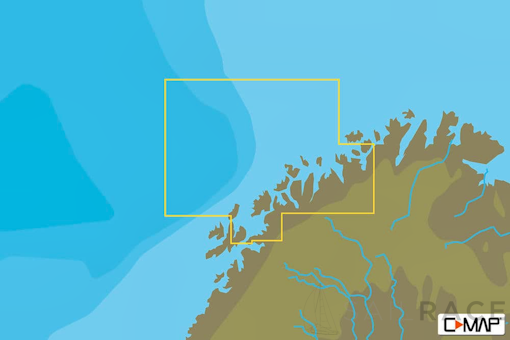 C-MAP EN-N596 : Lavangsfjorden To Bukta