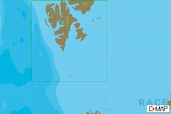 C-MAP EN-N598 : Svalbard Islands