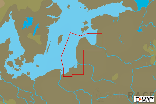C-MAP EN-N614 : Latvia
