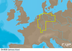 C-MAP EN-Y080 : Germany Inland