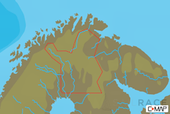 C-MAP EN-Y329 : MAX-N+ L: FINLAND LAKES NORTH : Freshwaters West Europe - Local