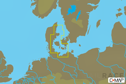 C-MAP EN-Y332 : MAX-N+ L: LIMFJORDEN TO SWINOUJSCIE : North and Baltic Seas - Local