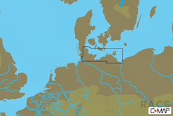 C-MAP EN-Y335 : MAX-N+ L: FLENSBURG TO SWINOUJSCIE : North and Baltic Seas - Local