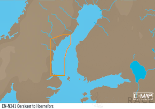 C-MAP EN-Y341 : Oerskaer to Hoernefors