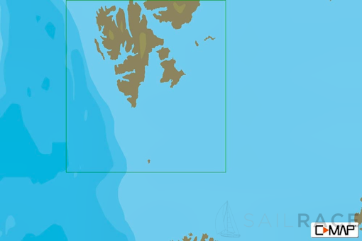 C-MAP EN-Y598 : Svalbard Islands
