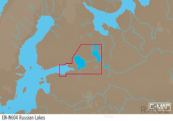 C-MAP EN-Y604 : Russian Lakes