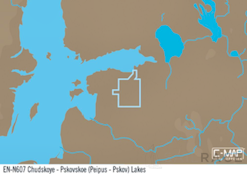 C-MAP EN-Y607 : Chudskoye-Pskovskoe  Peipus-Pskov  Lakes