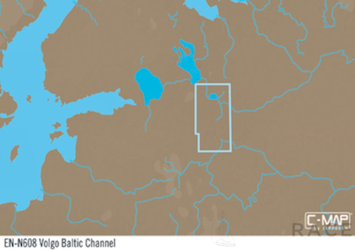 C-MAP EN-Y608 : Volgo Baltic Channel
