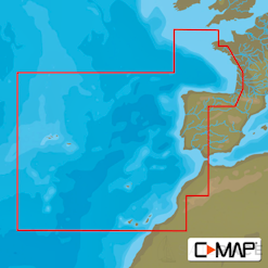 C-MAP EW-M228 - West European Coasts - MAX - European - Wide