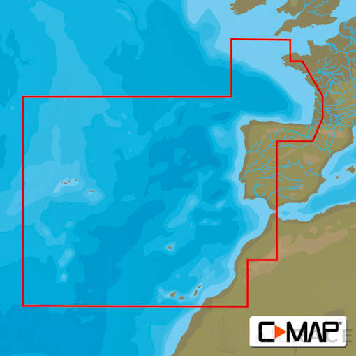 C-MAP EW-M228 - West European Coasts - MAX - European - Wide