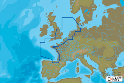 C-MAP EW-N227 : North-West European Coasts