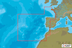 C-MAP EW-N228 : West European Coasts