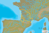 C-MAP EW-N233 : France South West Inland Waters