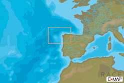 C-MAP EW-N313 : MAX-N L: GALICIA : West European Coasts - Local