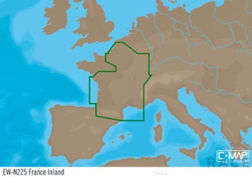 C-MAP EW-Y225 : France Inland