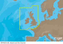 C-MAP EW-Y226 : Uk  Ireland and The Channel