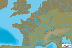 C-MAP EW-Y230 : France North East Inland Waters