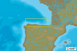 C-MAP EW-Y314 : MAX-N+ L: LA CORUNA TO MIMIZAN : West European Coasts - Local