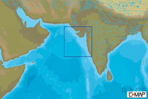 C-MAP IN-N211 : India North West Coasts