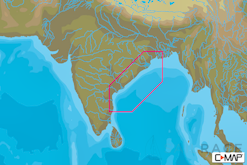 C-MAP IN-Y214 - India North East Coasts - MAX-N+  - Asia - Local